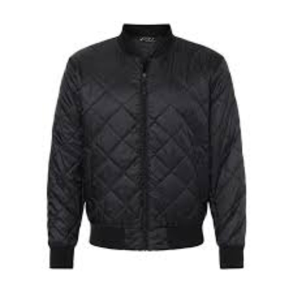 Heatlast Jacket Mens XXL Black Weatherproof Quilted Packable Bomber Fox NFL NWT